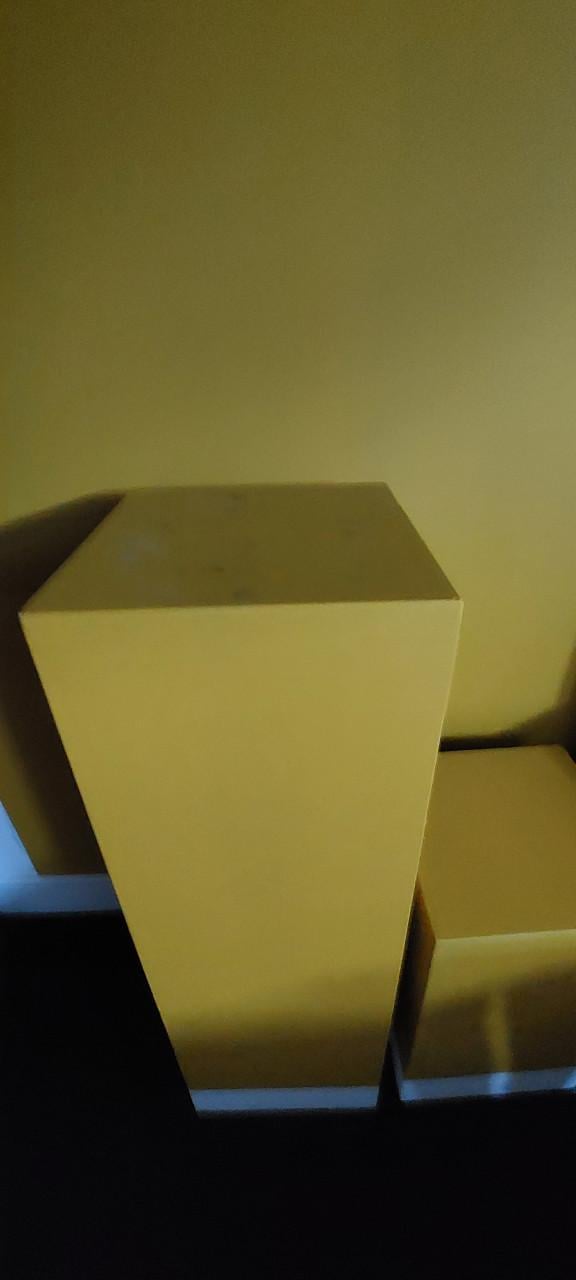 Houten zuilen 2 stuks