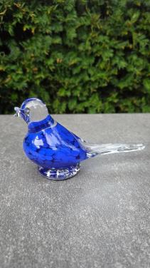 Vogelbeeldje van glaskunstenaar Peter Kaspar.
