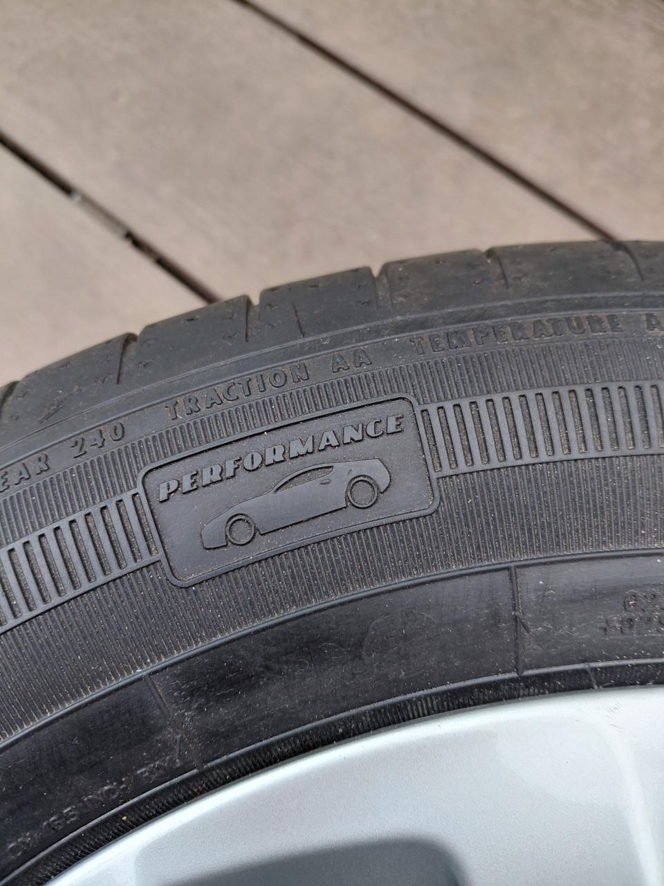 Nieuwe velgen met banden