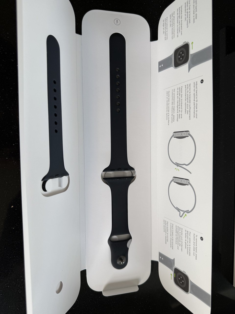 Apple Watch Series 7 45mm midnight alu