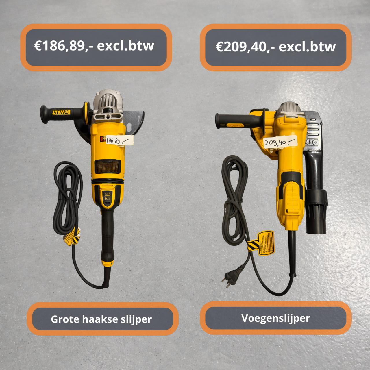 OPRUIMING -> DeWALT gereedschap bij Bouwpartner de Jonge!