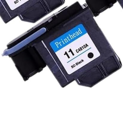 Voor de HP 2800 inkjet printer zoeken we printhead: HP 11 zwart C4810A