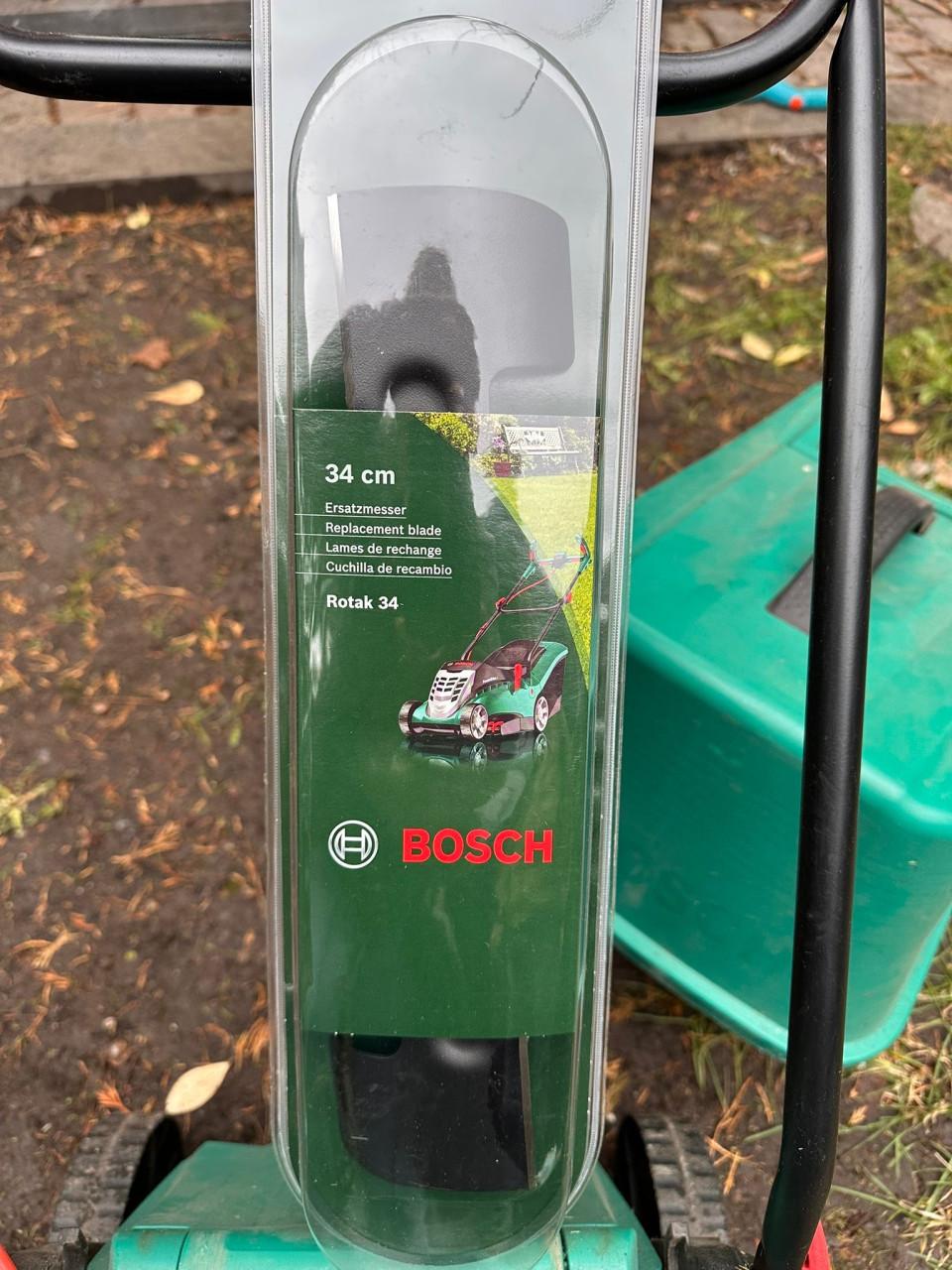 Grasmaaier Bosch met toebehoren