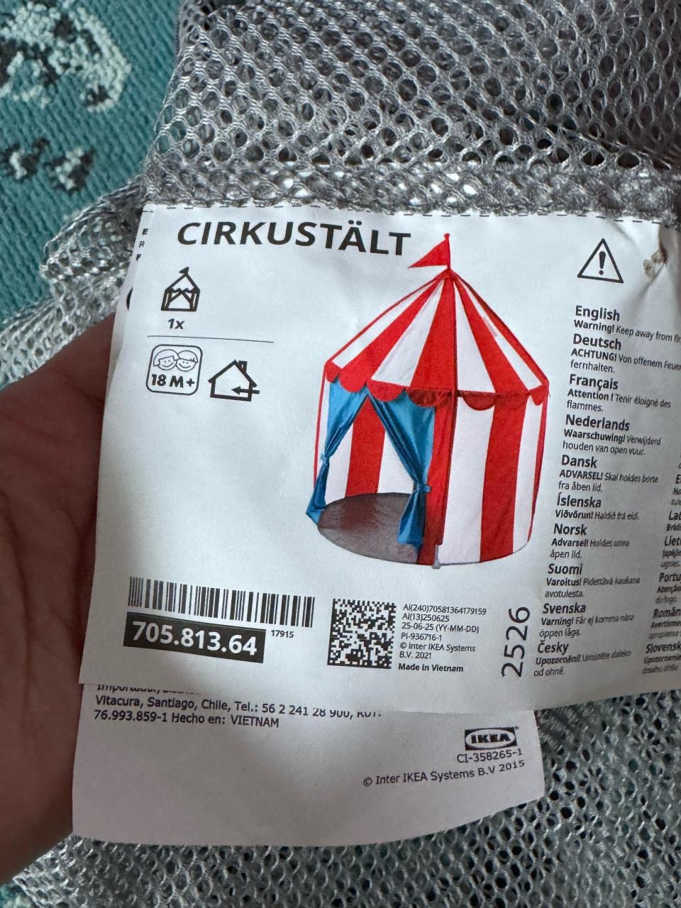 Speel tent ikea nieuw
