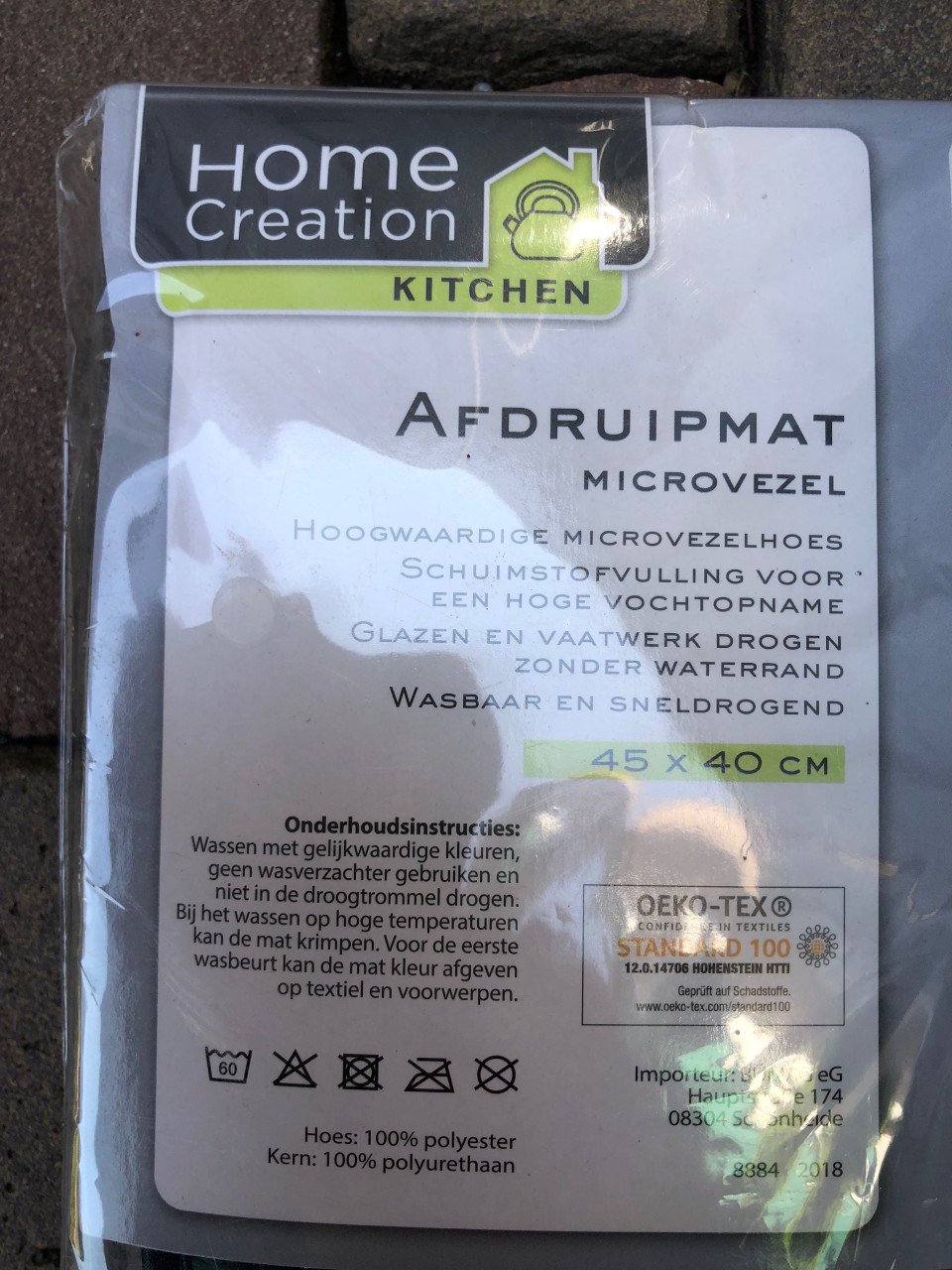 Afdruipmat.