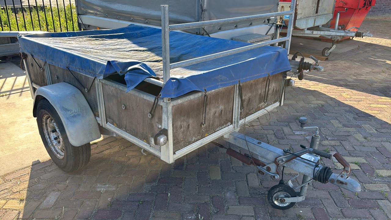 Saris bakwagen geremd opknapper 200x125cm 1200kg