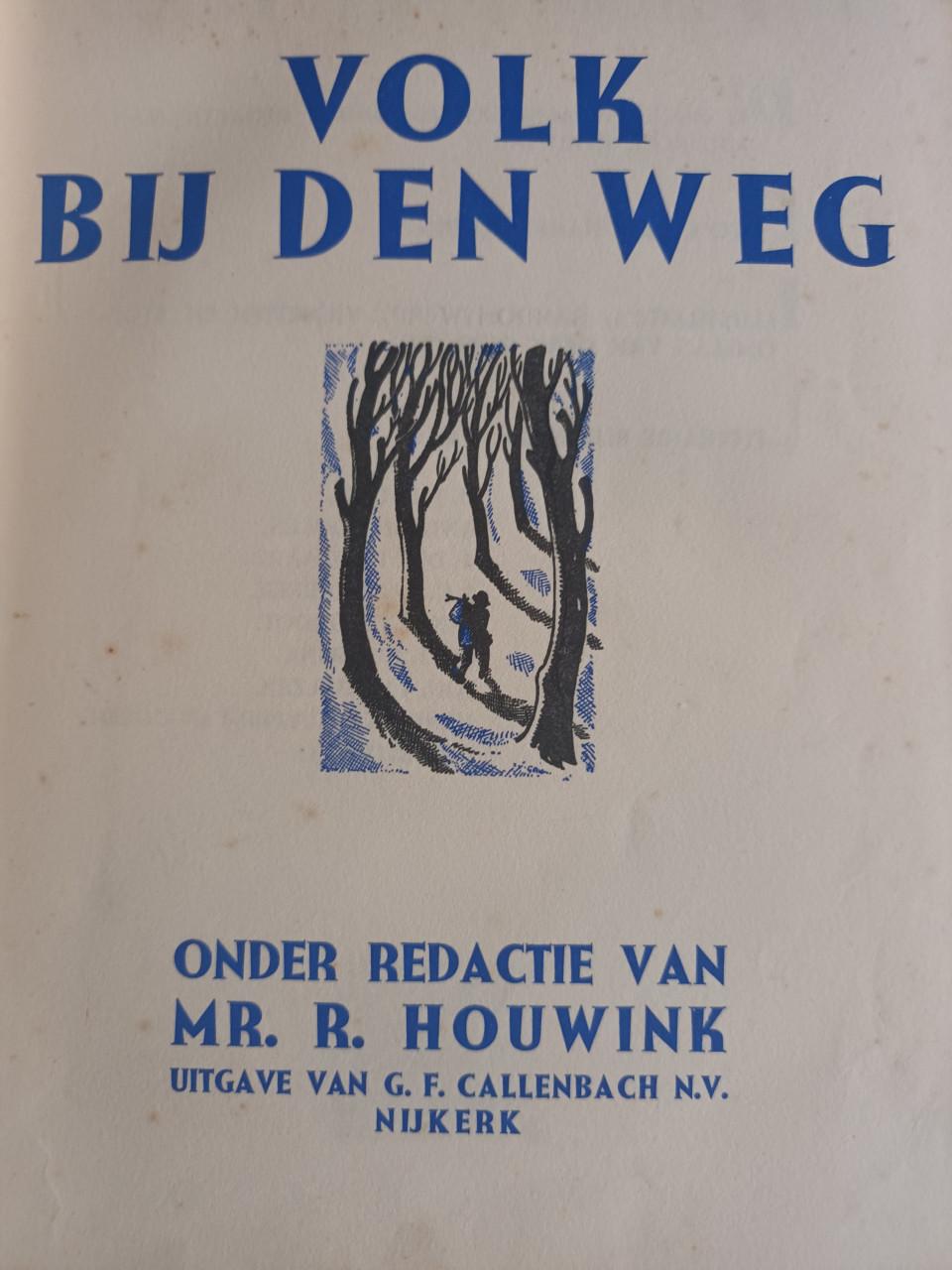 Volk bij den weg uit 1937
