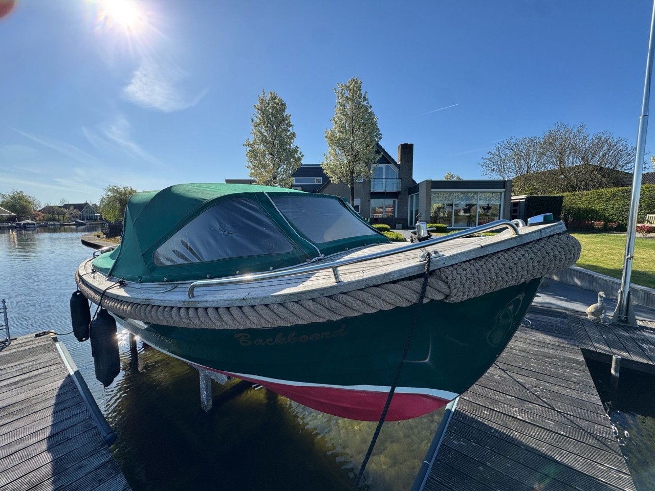 Fijne goed onderhouden Maril 625 sloep te koop.