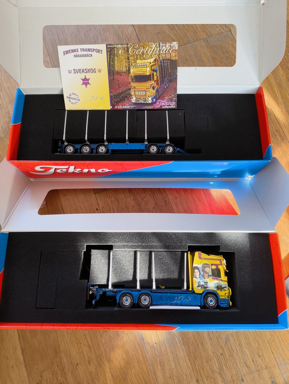 Tekno model truck Swenke  transport
