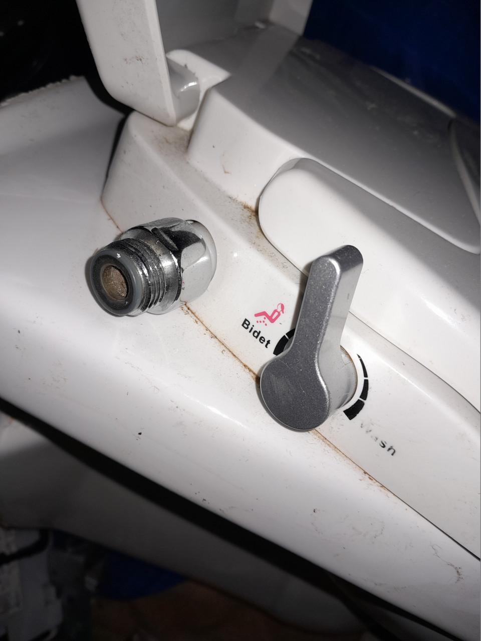 Wandcloset potten en overig matariaal