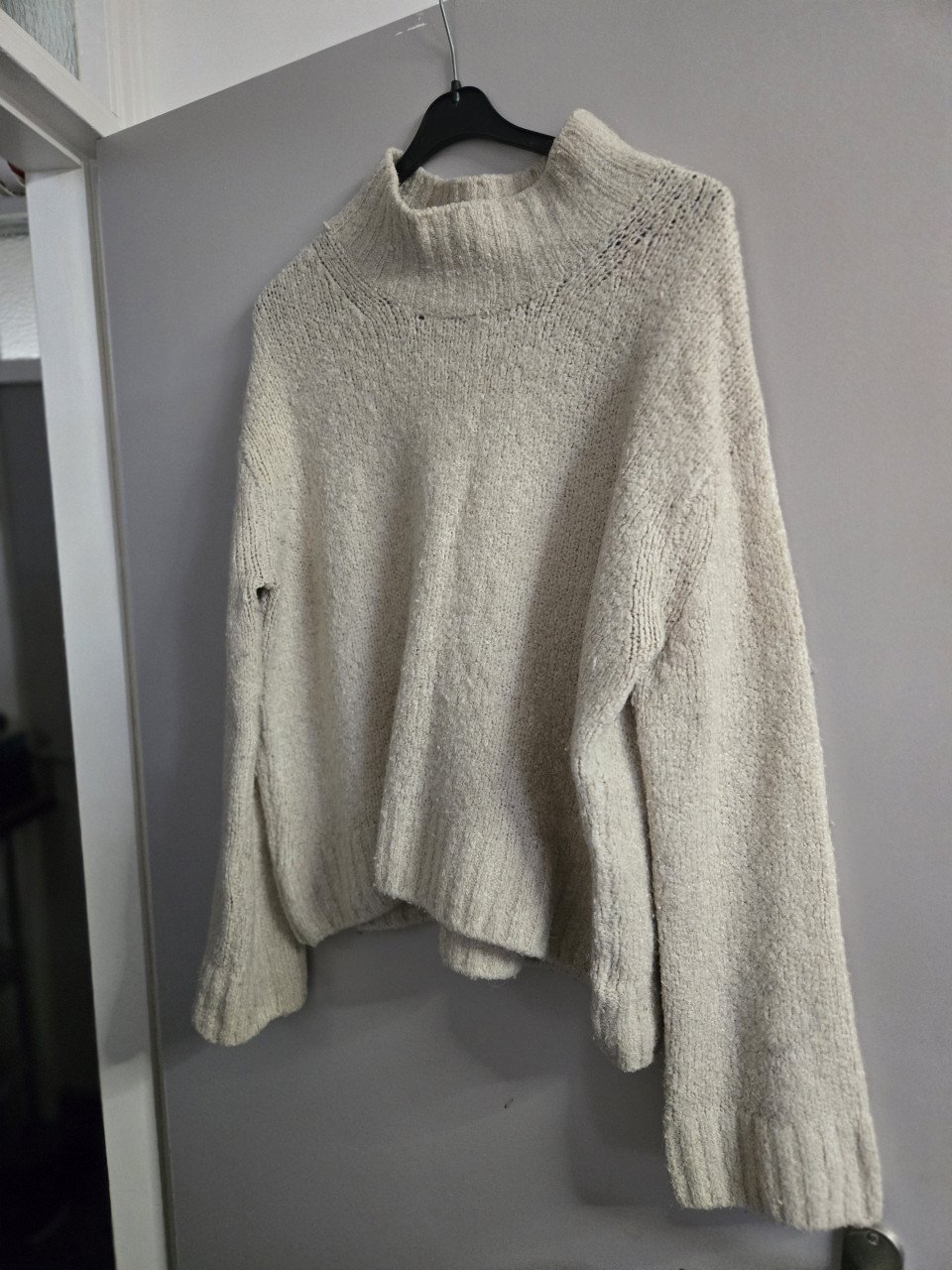 Trui crème lange mouwen H&M Maat S