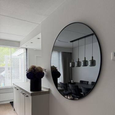 Light & Living ESPEJO luxe ronde spiegel Ø116 cm – smoked