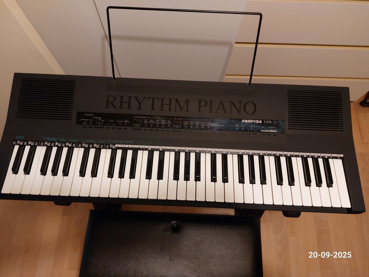 Rhythm Piano / Keyboard met toebehoren