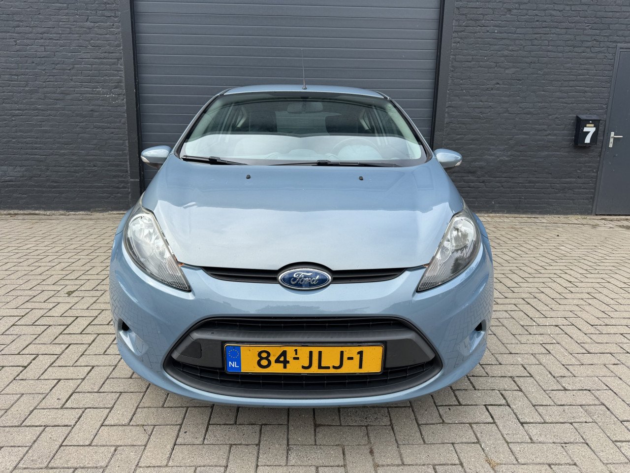Ford Fiesta 1.25 44KW Limited 3DRS 2009 Blauw Airco Apk Nap
