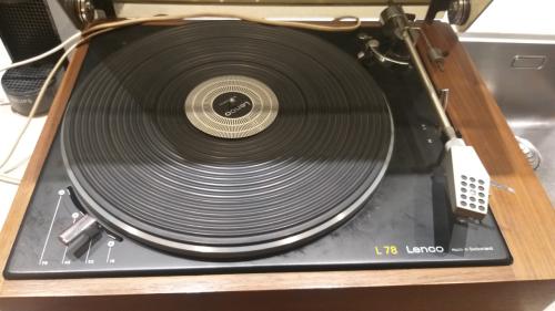 Lenco L78 platenspeler
