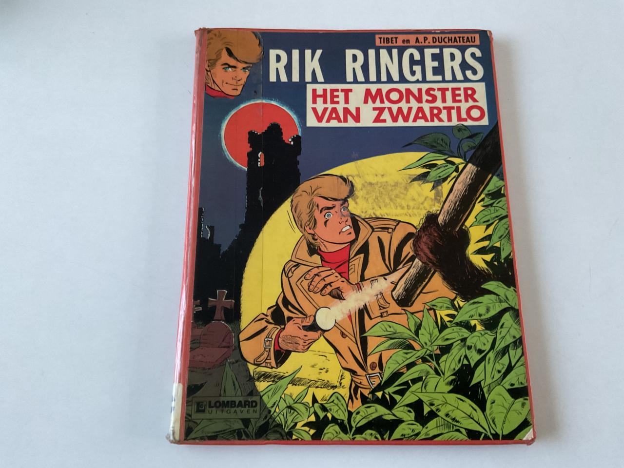 Rik Ringers.  Het monster van Zwartlo.   Contra Sherlock.  De zwarte dood.