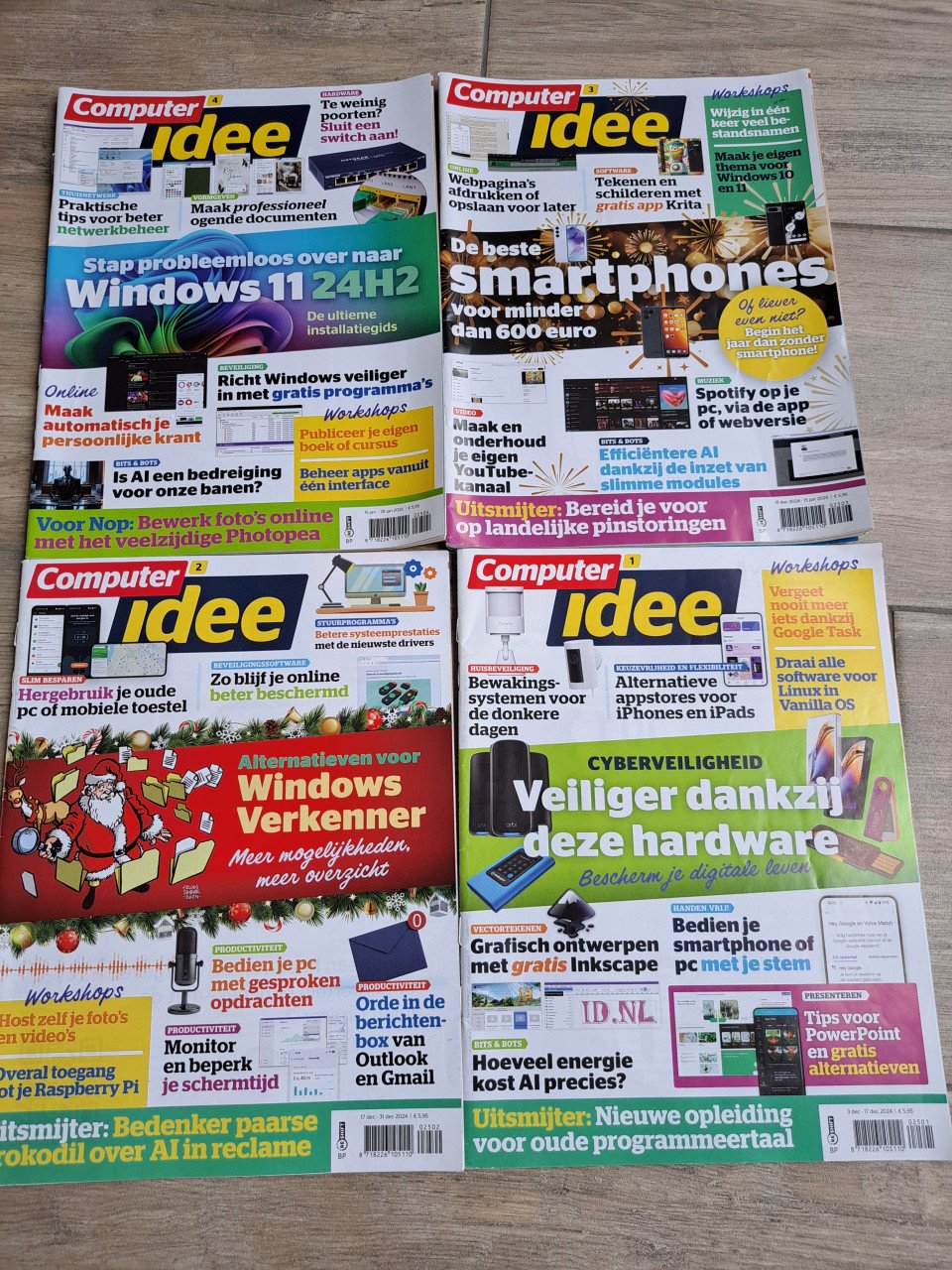 4x Computer idee