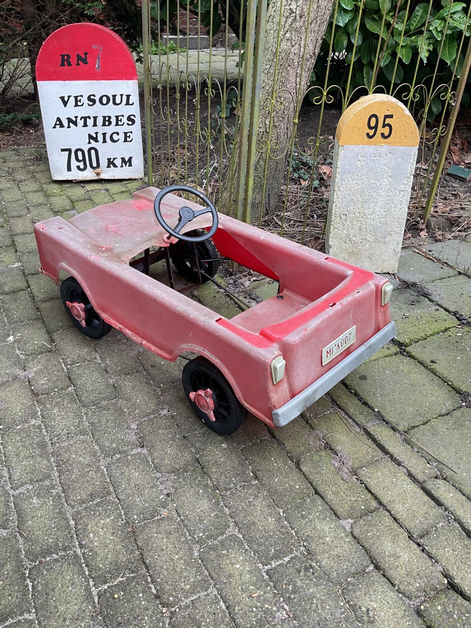Vintage trapauto