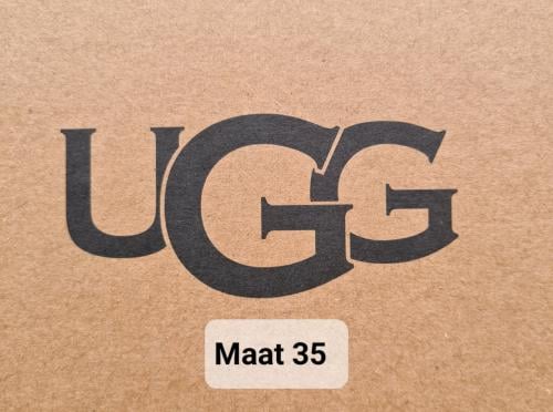Nieuwe orginele zwarte UGG pantoffels Maat 35