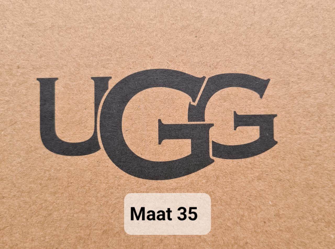 Nieuwe orginele zwarte UGG pantoffels Maat 35