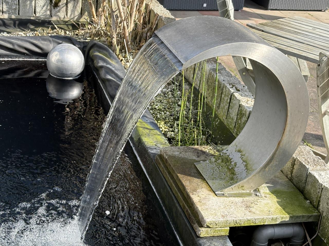 Koi karper en vijver onderdelen teab