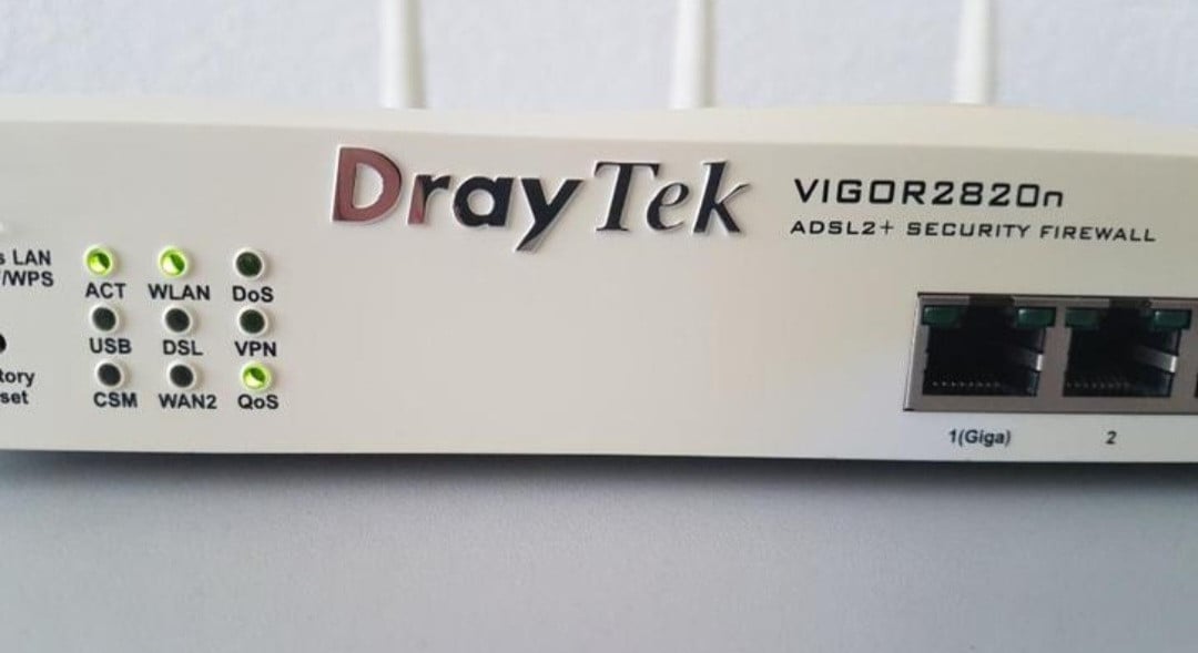 Router ADSL Dray Tek Vigor 2820