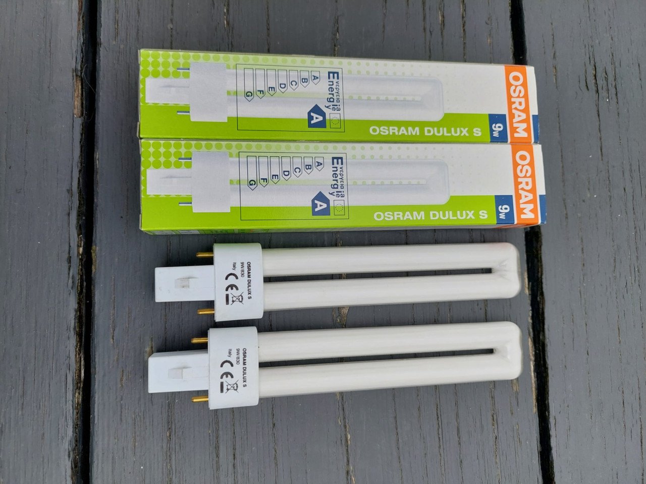 Lichtbronnen Osram Dulux S-L-D/E 9W-> 26W 830 div