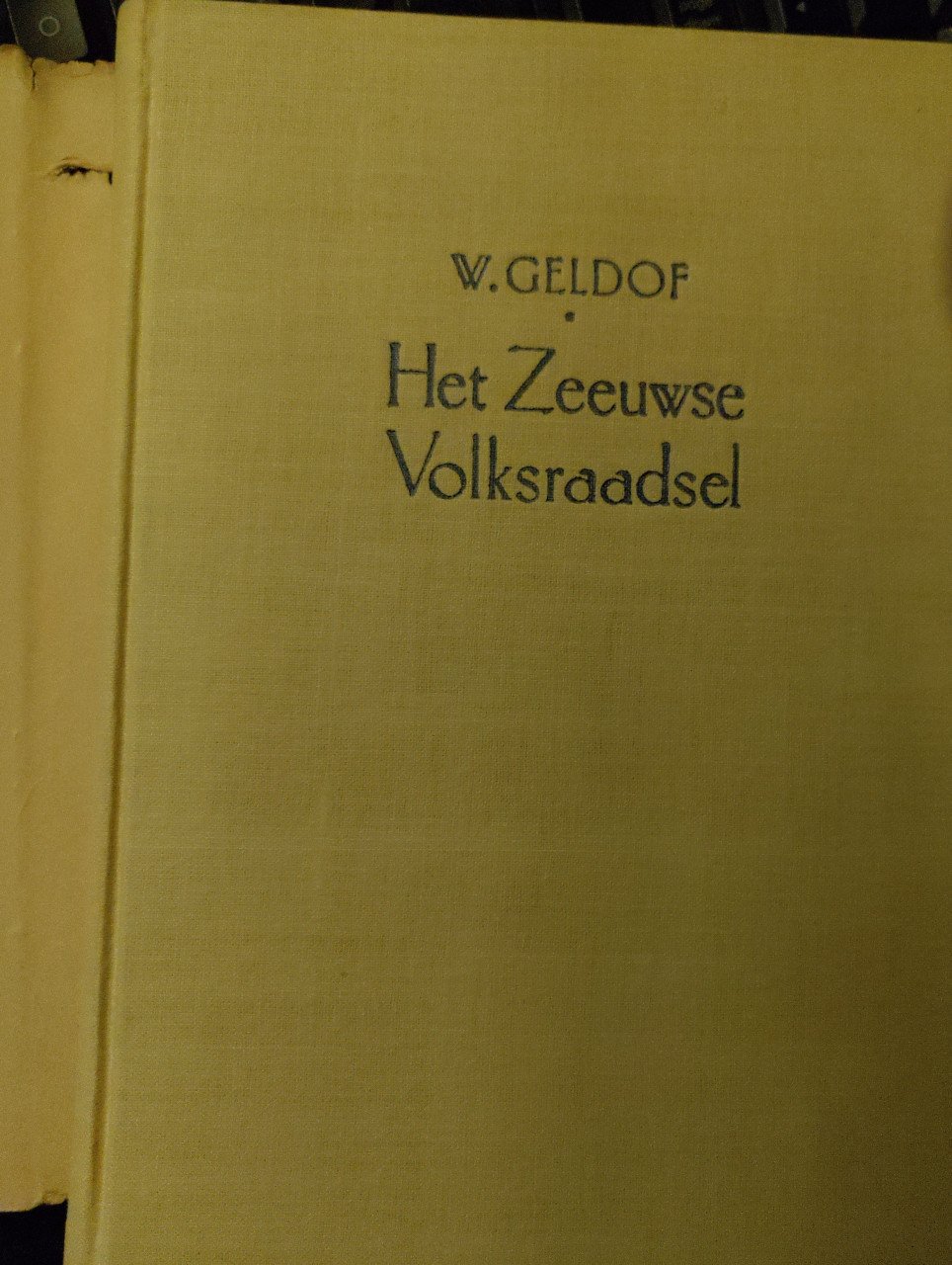 Het Zeeuwse volksraadsel W. Geldof