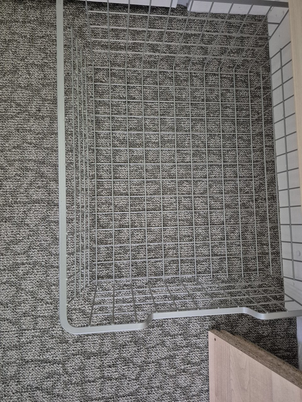 Pax kast met melkglas deuren
