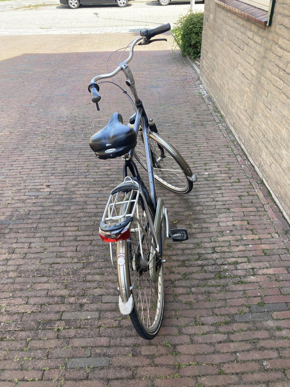 Gazelle Davos heren stationsfiets met nexus 8 versnellingen