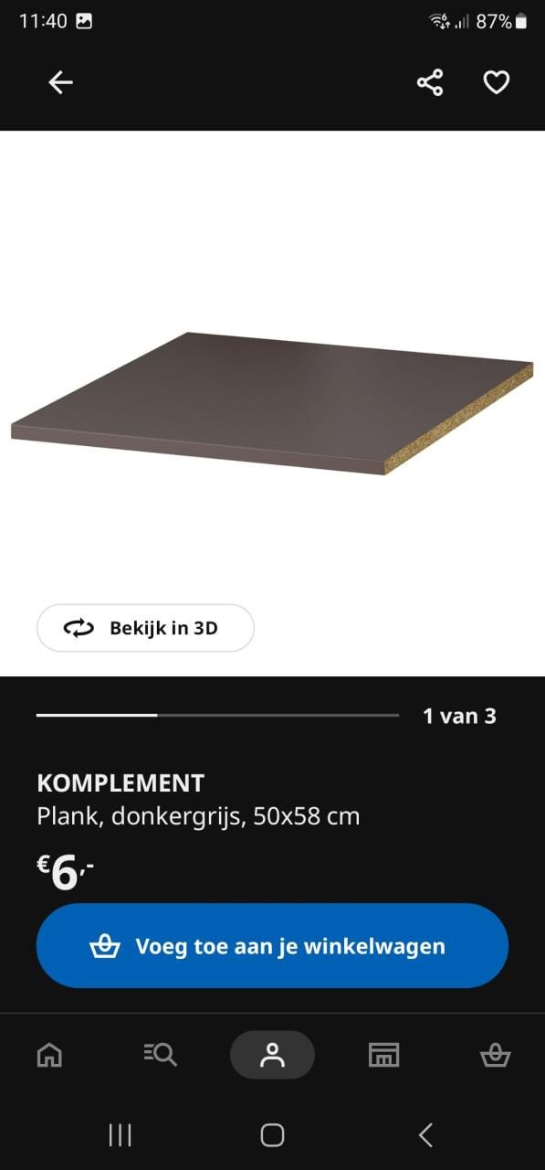 Kledingkast PAX/BERGSBO