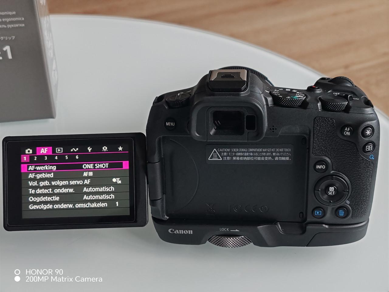 Canon eos r 8 inclusief