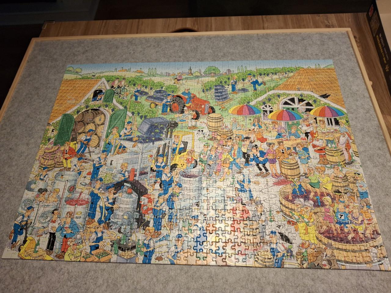 JVH puzzel De Wijngaard