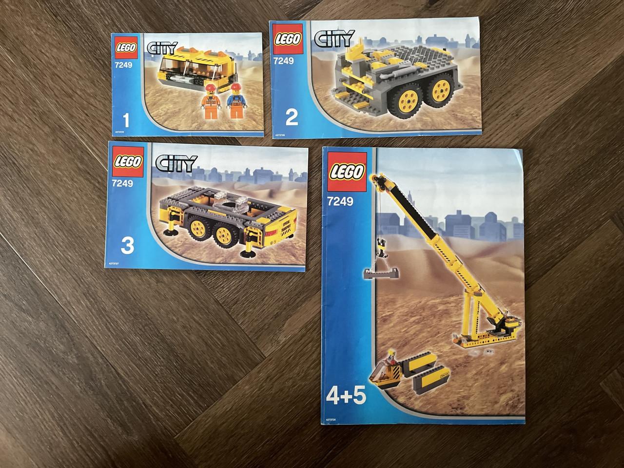 Lego City: Supergrote mobiele kraan 7249