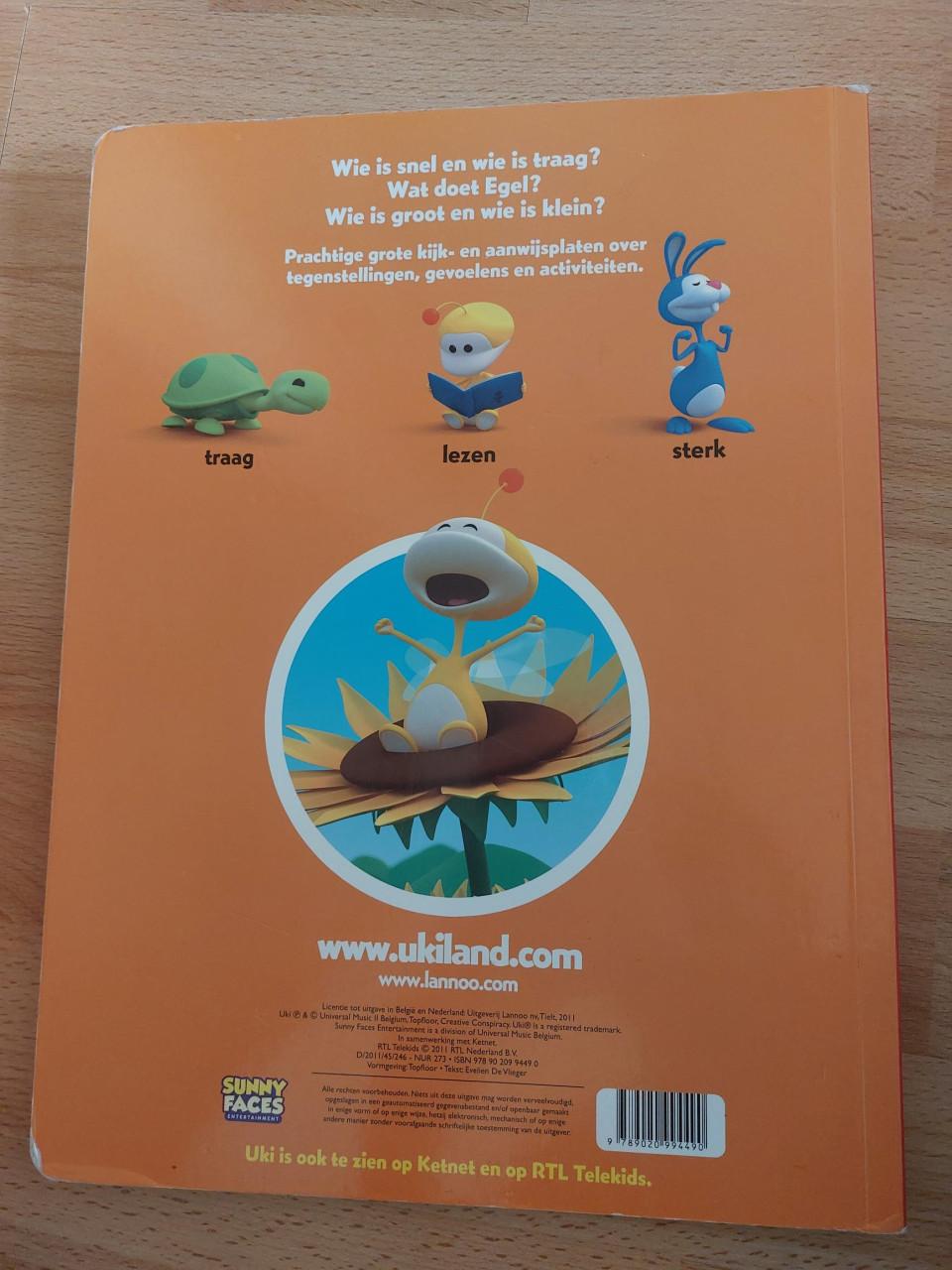 UKI - 3 verschillende kinderboekjes