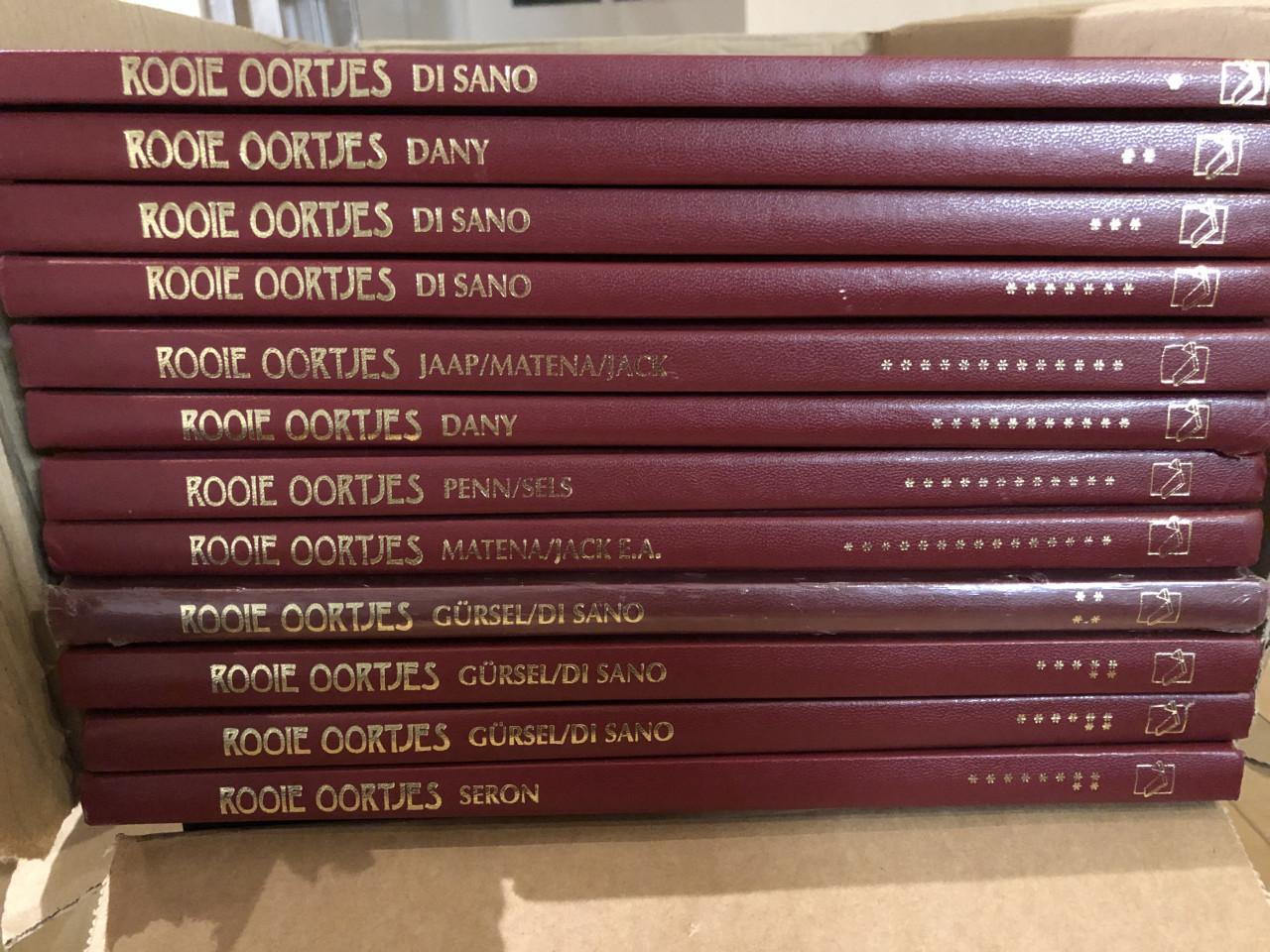 Te koop  stripboeken Rode Oortjes