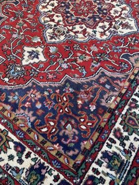 ❣️Waanzinnig Leuk Kleurrijk Handgeknoopt Vintage Vloerkleed ❣️