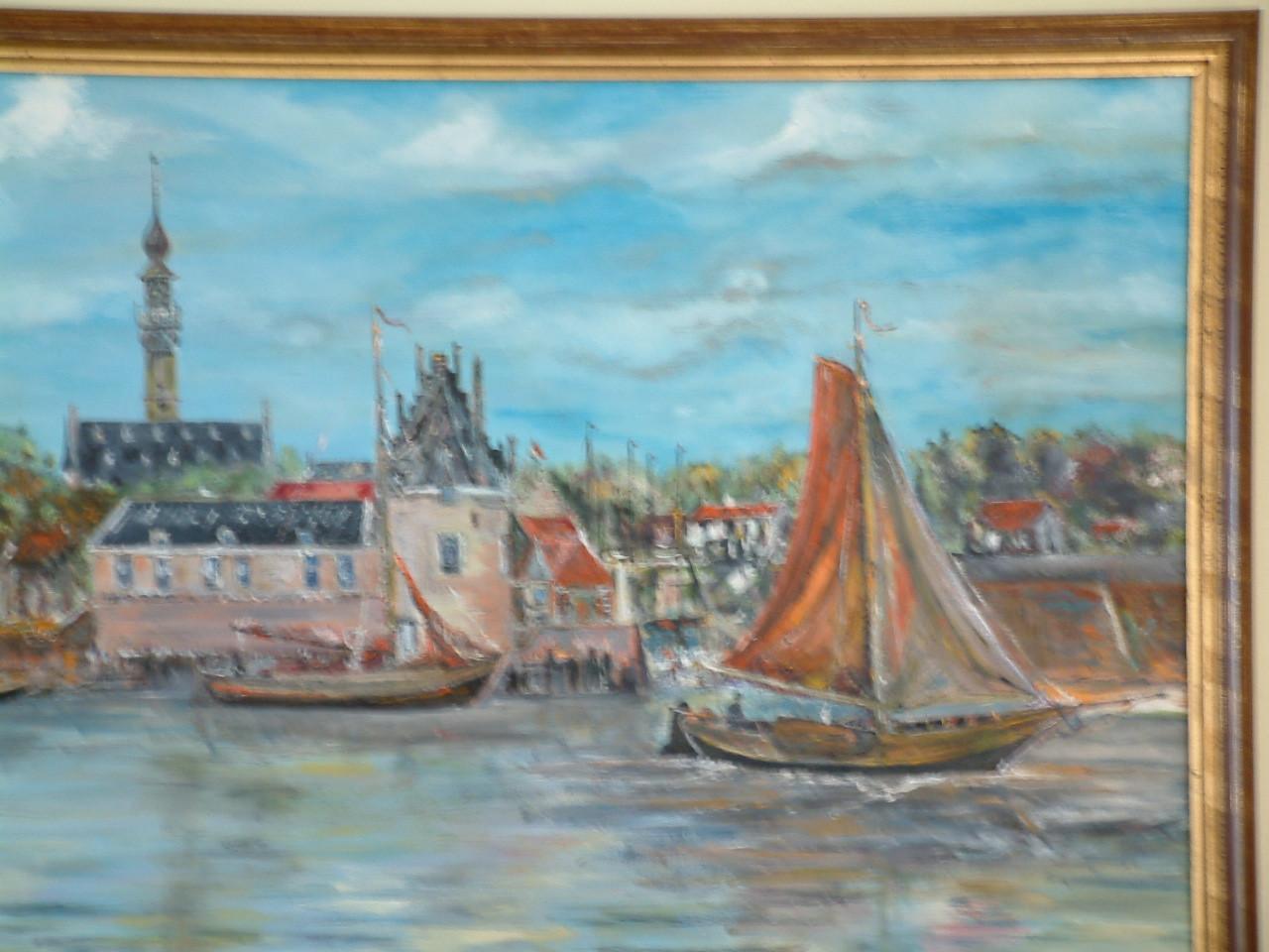 Veere  haven 60 x 80 cm