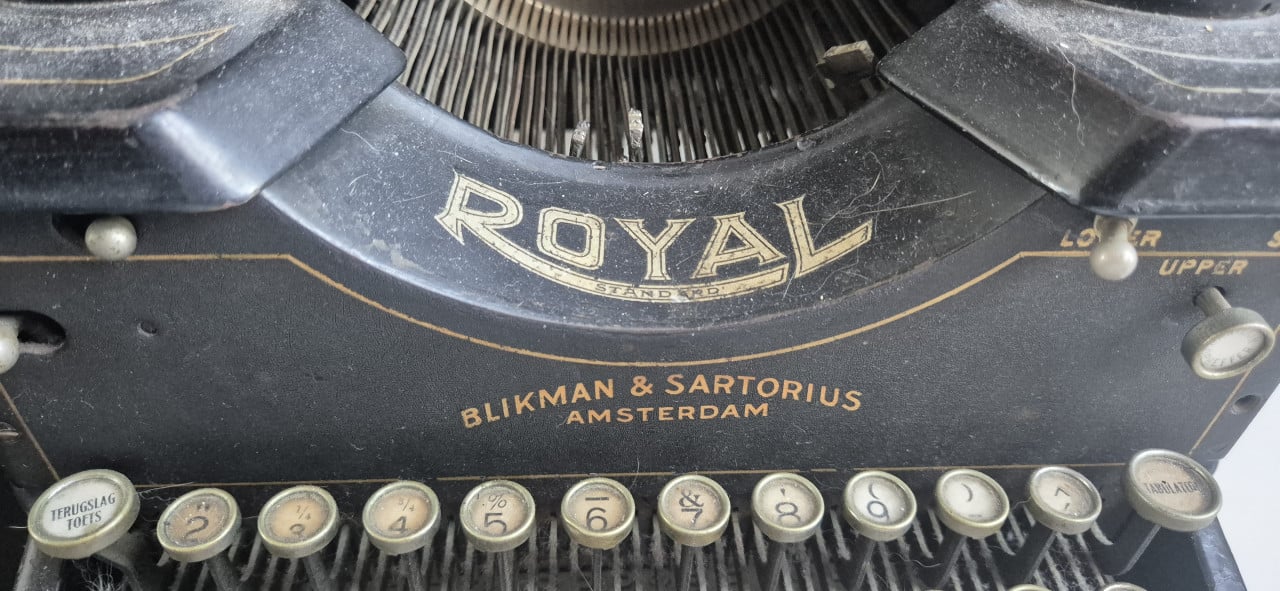 Oude Typemachine