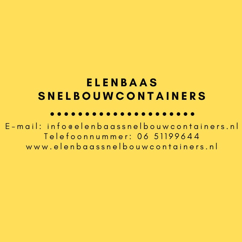 Materiaalcontainer ! Ideale opslag voor uw materialen.