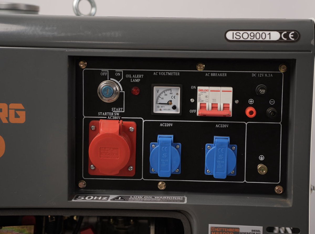 HUTTENBERG Diesel Generator Set H8500D 5 KVA