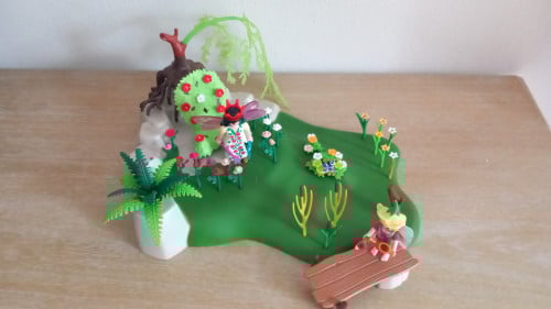 Playmobil bloementuin met elfjes setnr 4199