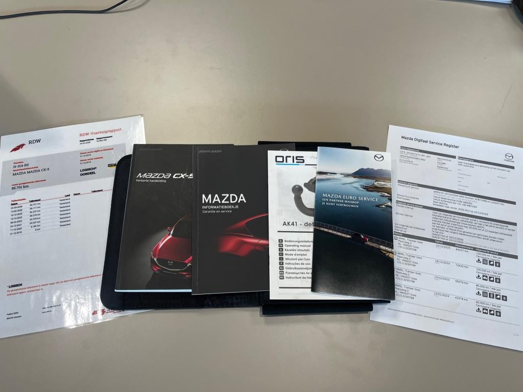 Mazda Cx-5 2.5 skyactiv-g 194 signature|trekhaak|bose|open dak|rijklaar