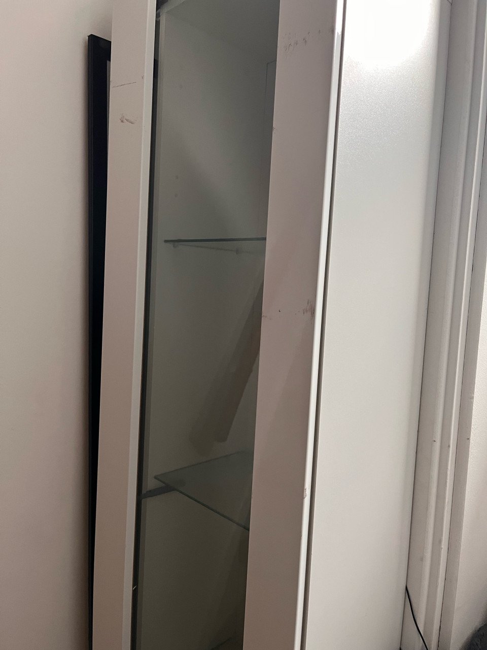 Vitrinekast met led verlichting