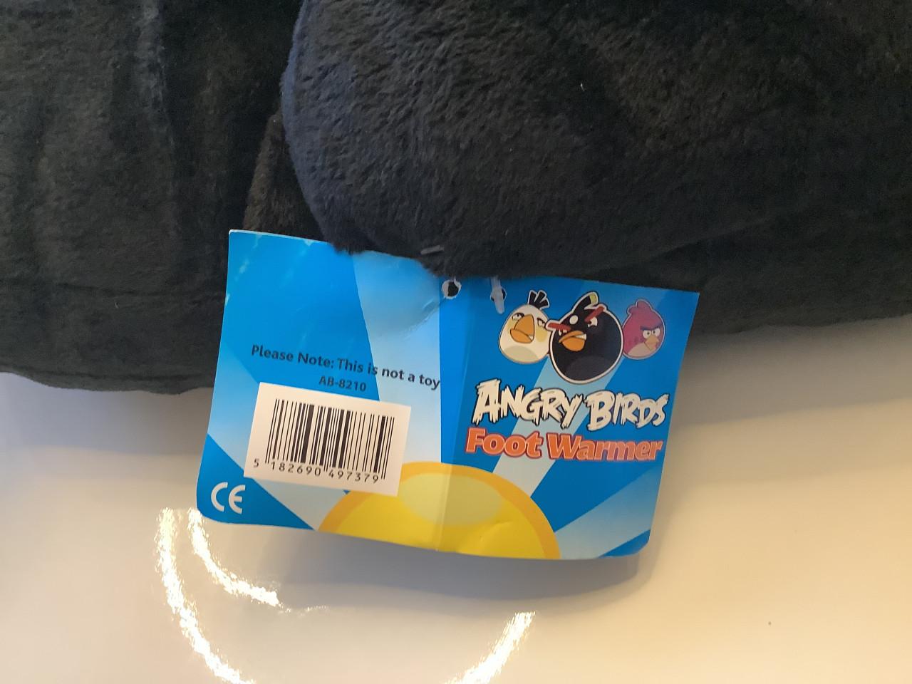 Partij luxe sloffen en voetverwarmers van Angry bird.  ( partij 53)