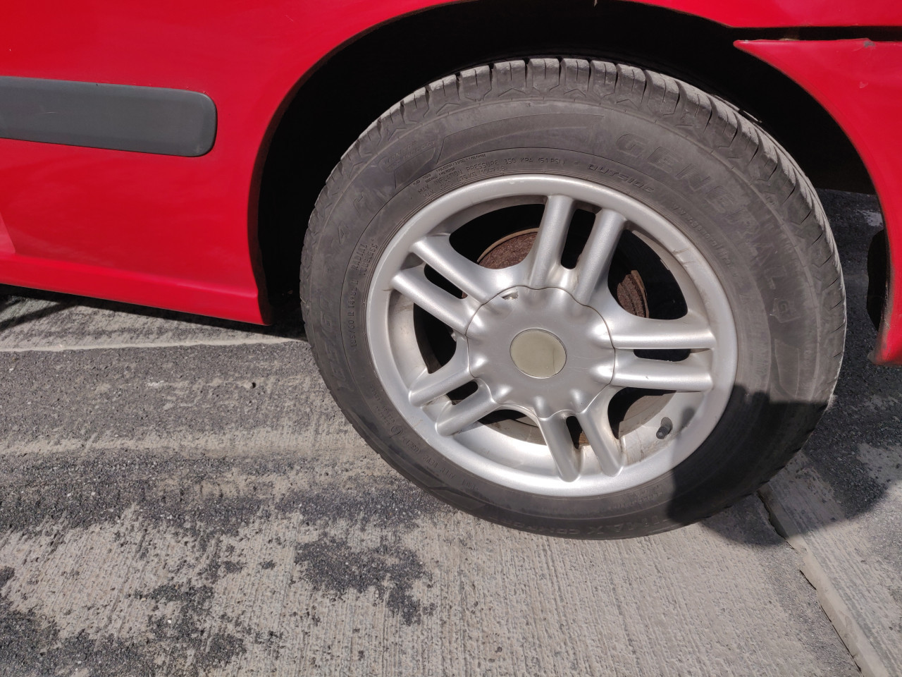 Toyota Starlet 1997 rood 1.3 16v