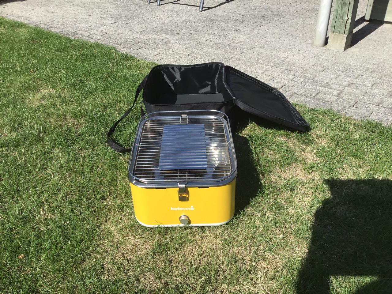 Bbq met opbergtas