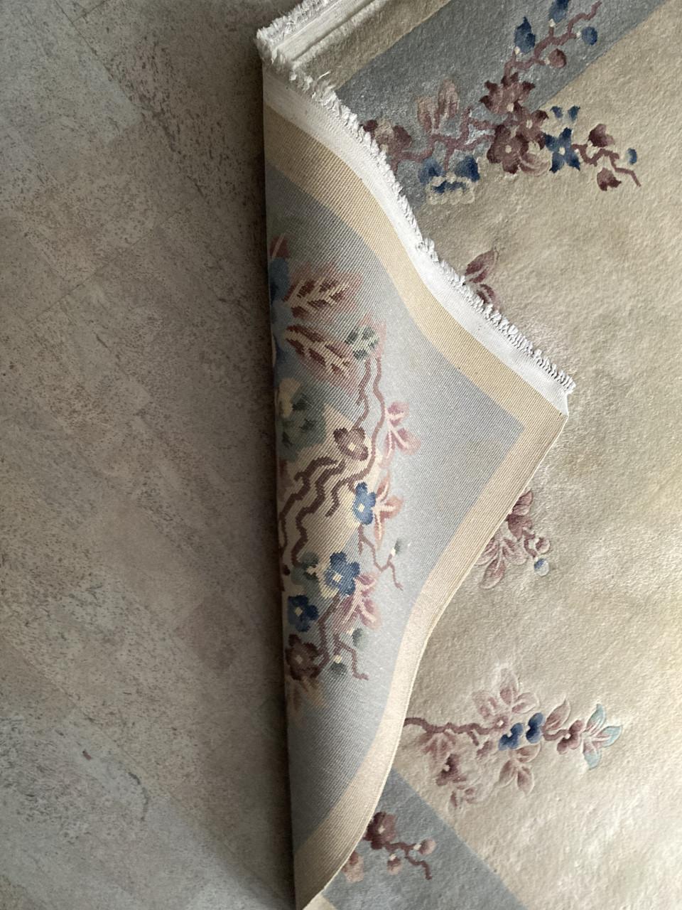 Vloerkleed wol handgeknoopt