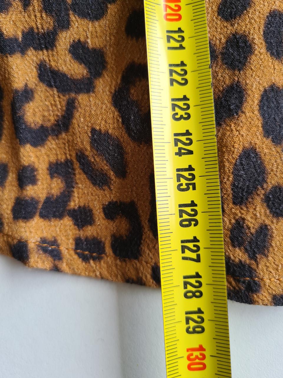 Prachtige maxi doorknoop jurk van Miss Etam Mt M-L