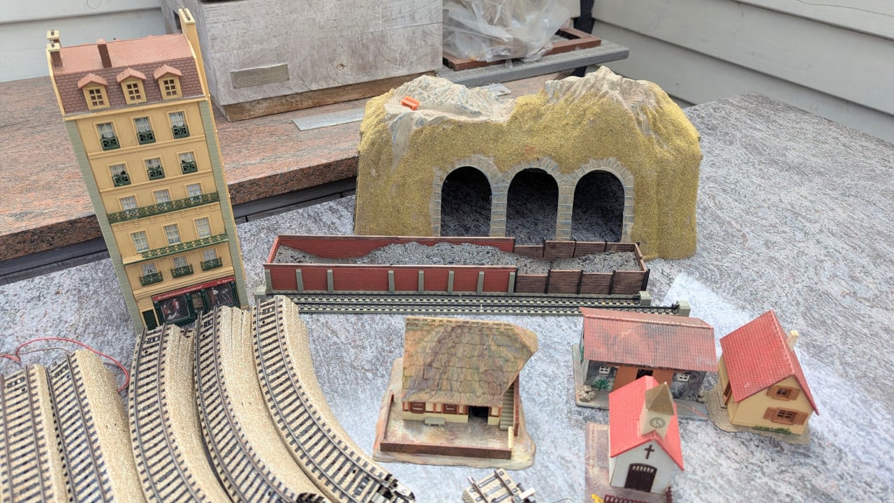 Marklin trein en rails